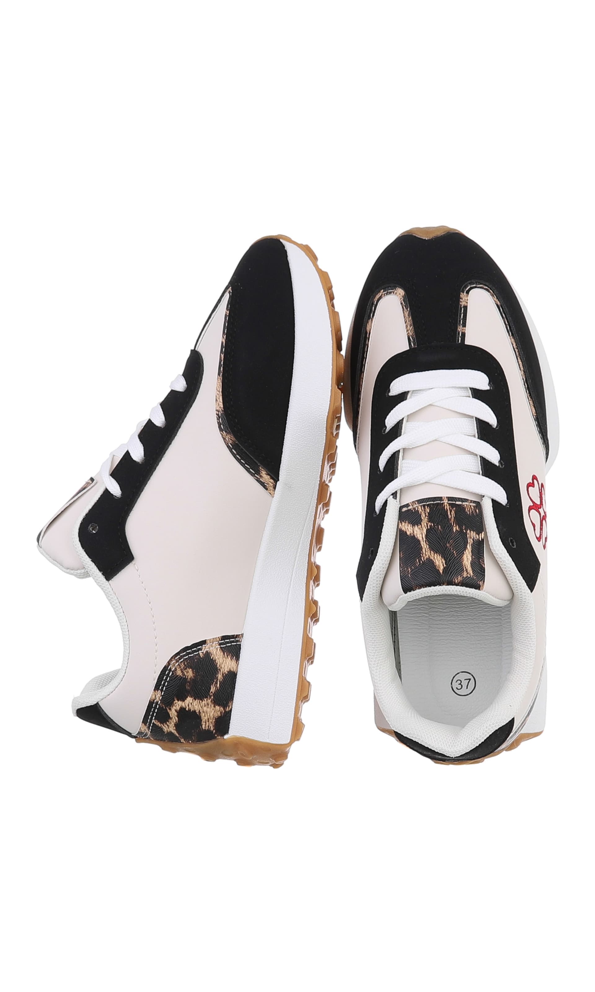 Ital-Design Sneaker in Schwarz