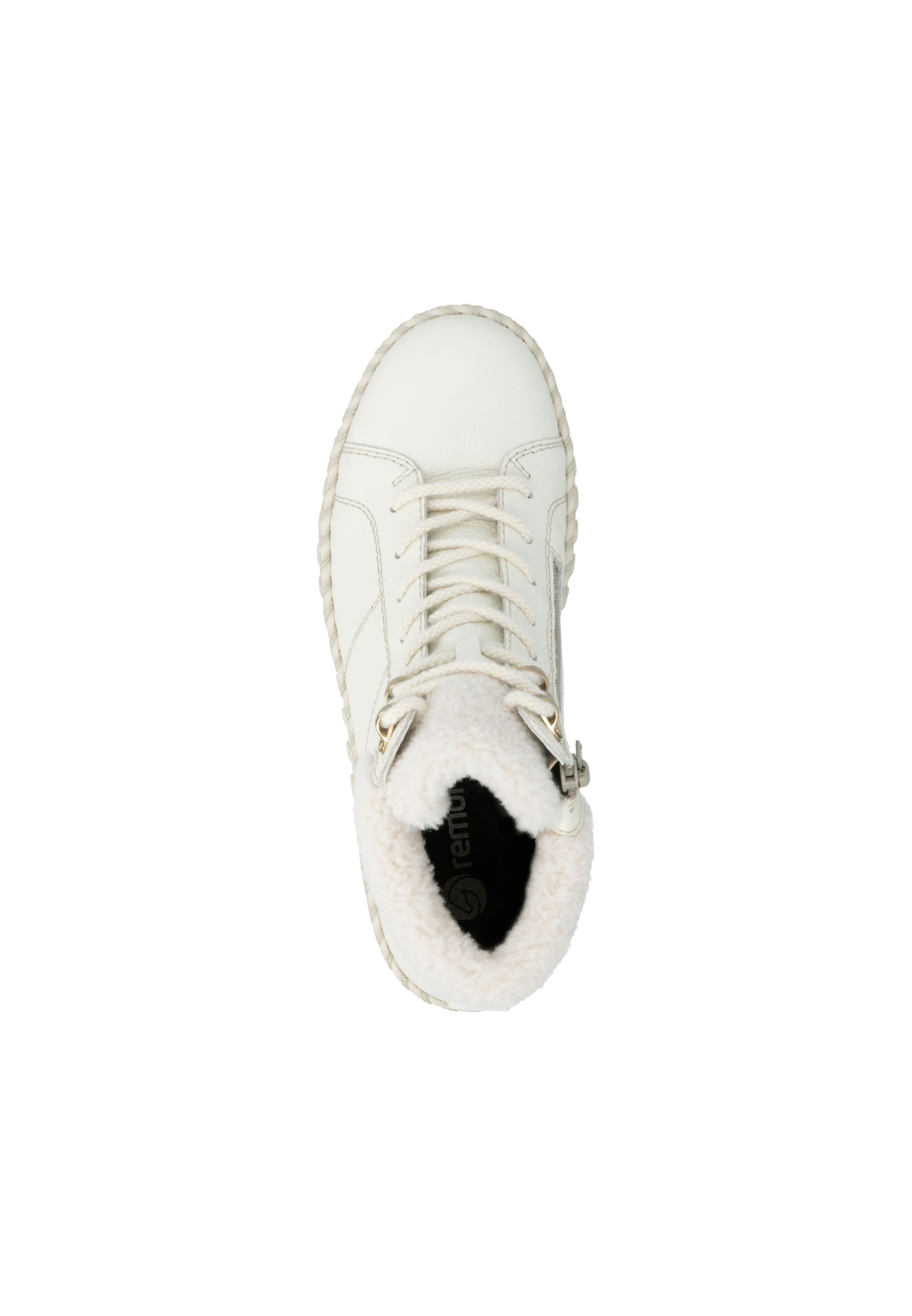 Bottines à lacets ' D4A74 ' REMONTE en blanc