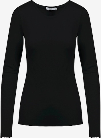 Coster Copenhagen Shirt ' SOFIA ' in Schwarz: Vorderseite