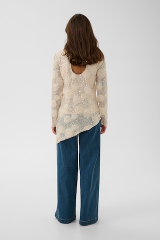 CULTURE - Camiseta 'SUSAN' en beige
