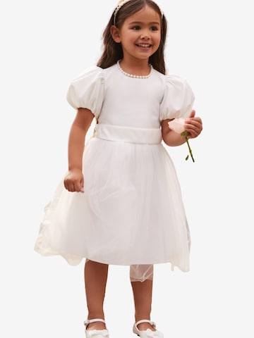 Lipsy Dress in Beige: front