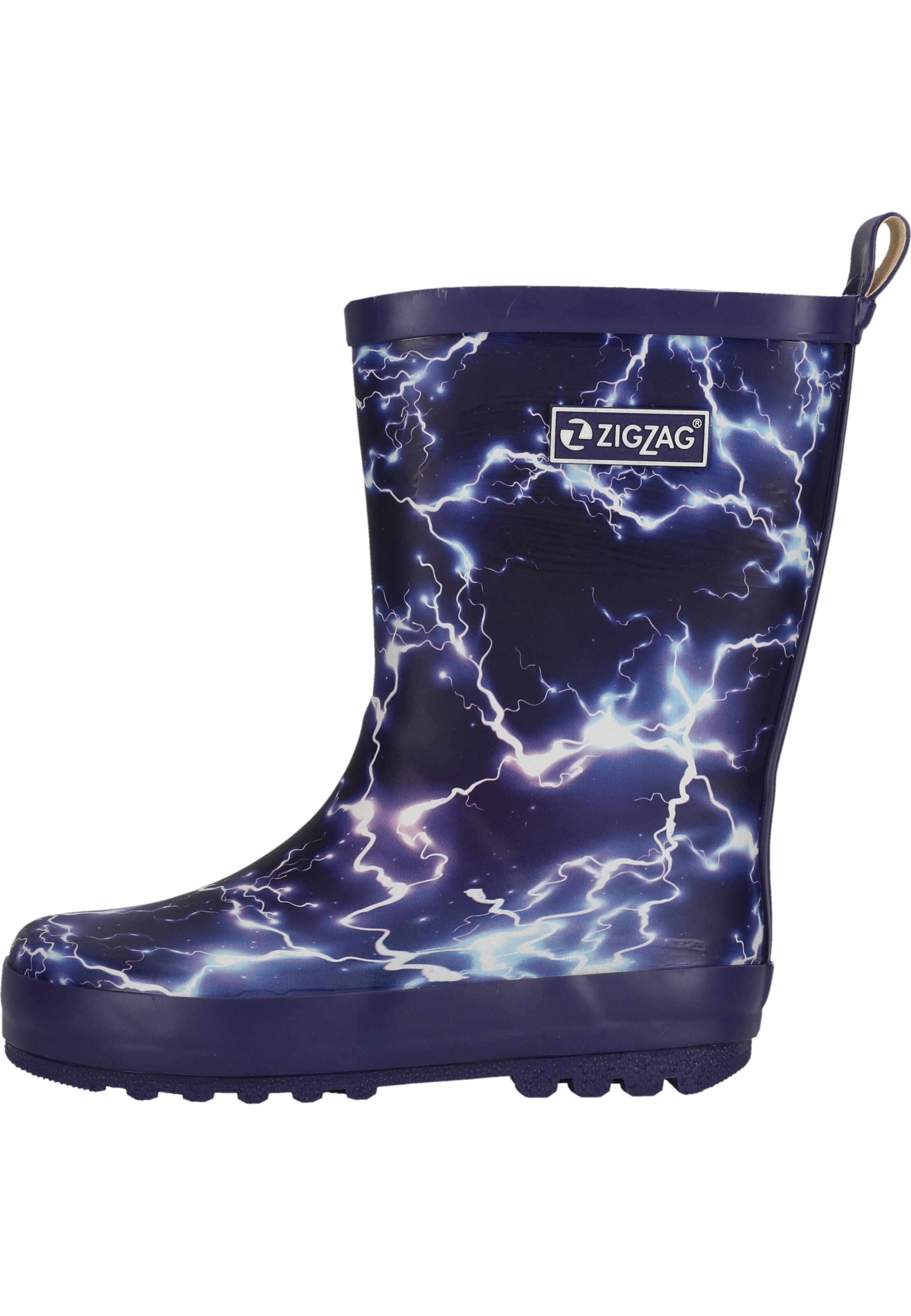 ZigZag Regenlaarzen 'Gemus' in Zwart