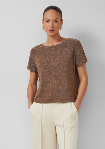 Pull-over s.Oliver BLACK LABEL en marron : devant