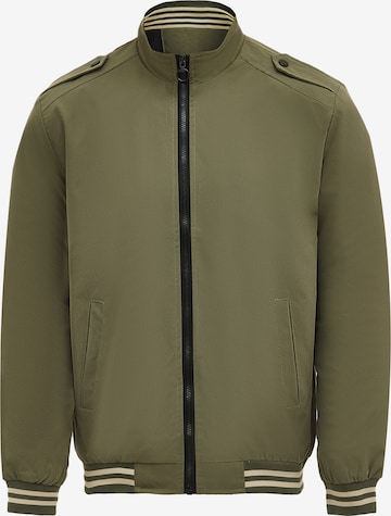 fernell Between-Season Jacket in Green: front