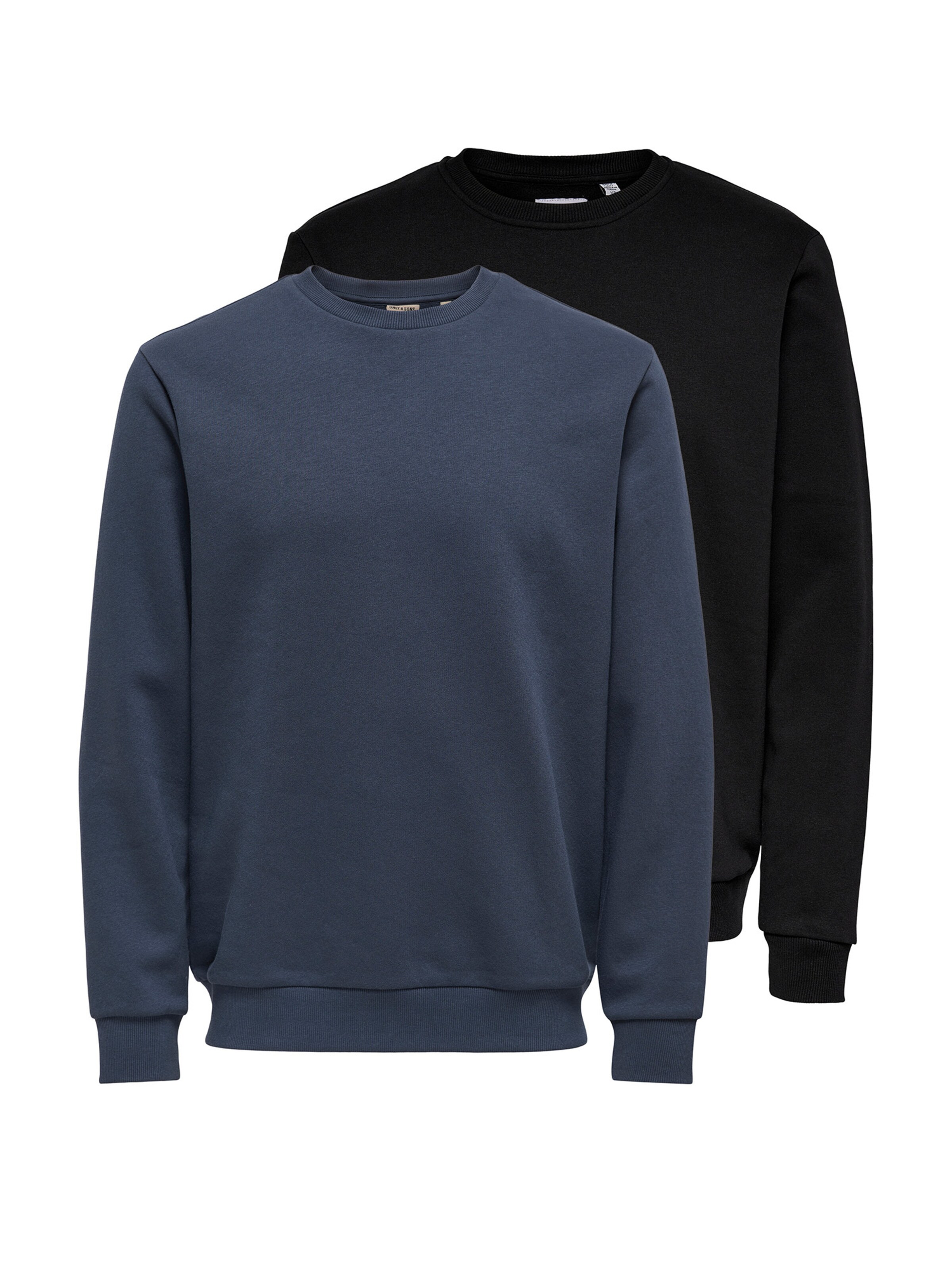 Only & Sons Sweatshirt 'Ceres' in Blue: front