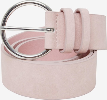 Ceinture Urban Classics en rose : devant