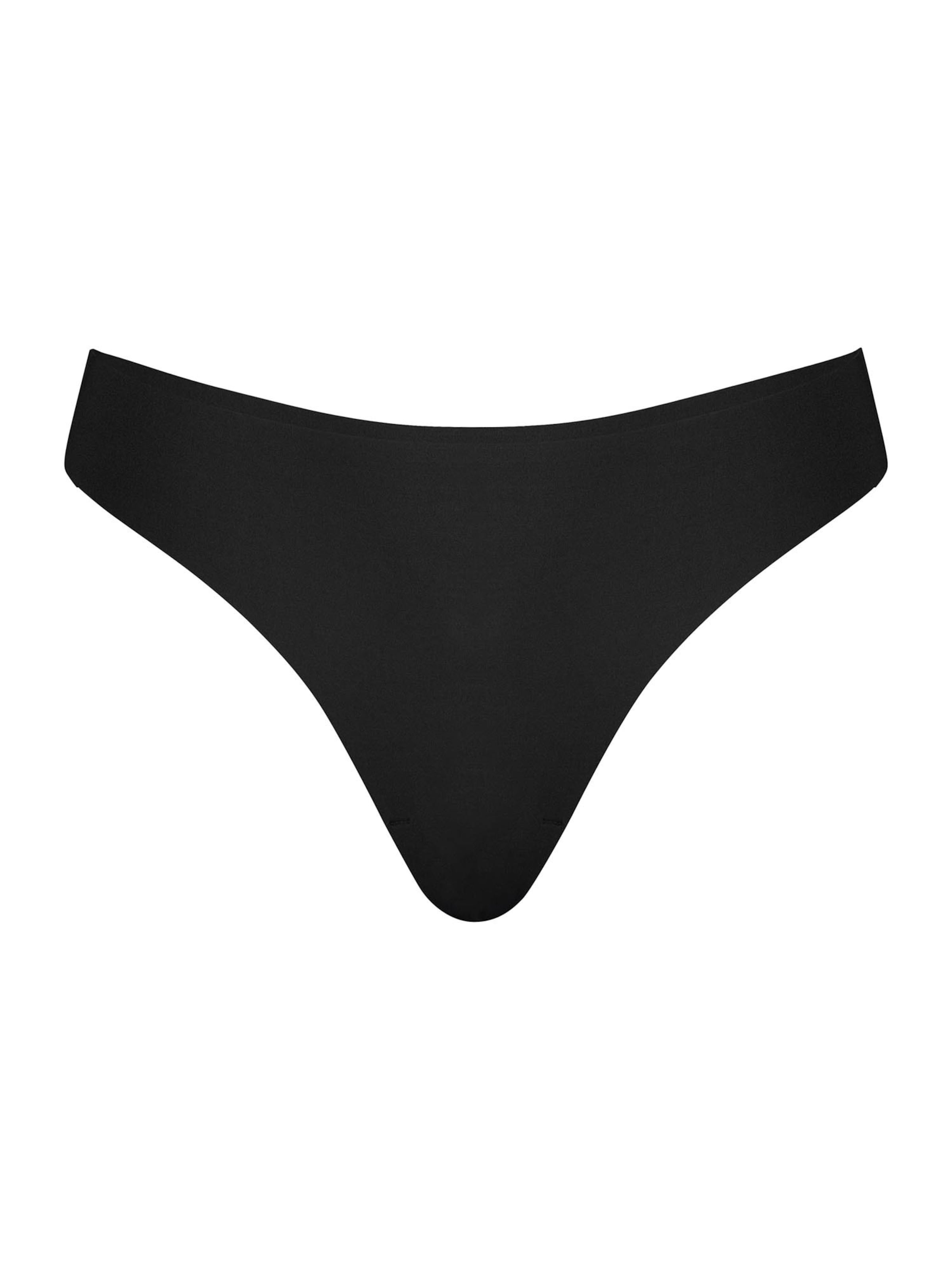 String ' Invisible Seamless ' Nur Die en noir