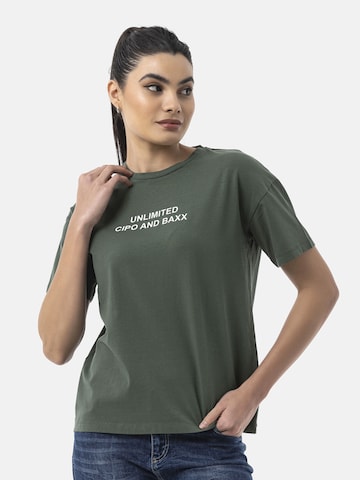 T-shirt 'WT390' CIPO & BAXX en vert