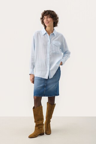 Part Two Blouse 'Nuvin' in Blue