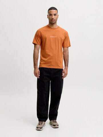 JACK & JONES Tričko 'JCOECHO' - Oranžová