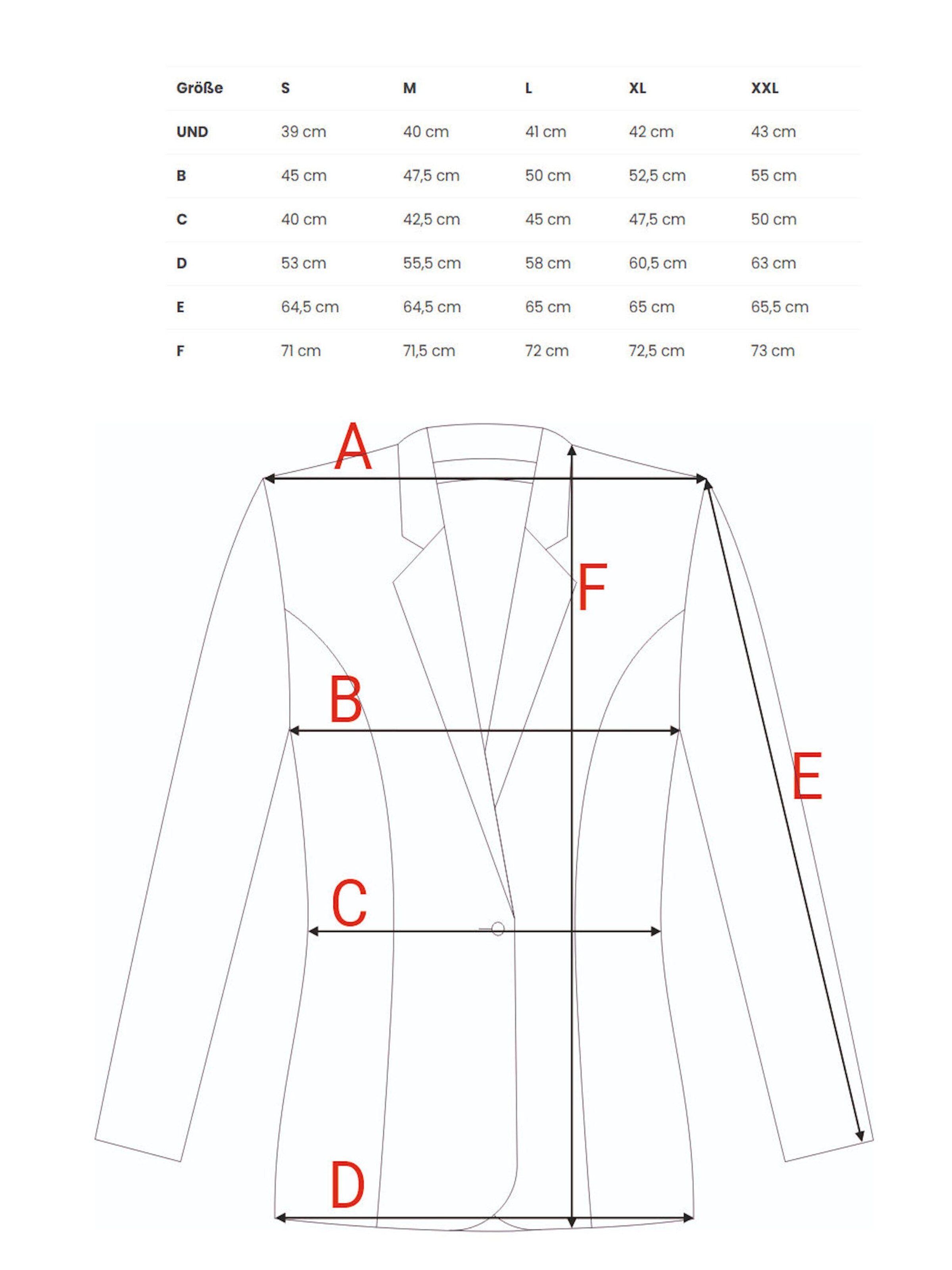 Numoco Blazer 'Gerda'‌‌‌‌‌‌‌‌‌ in Weiß