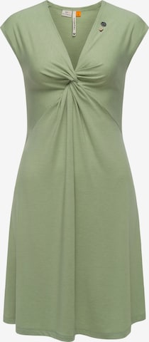 Rochie de vară 'Comfrey Solid' de la Ragwear pe verde: față