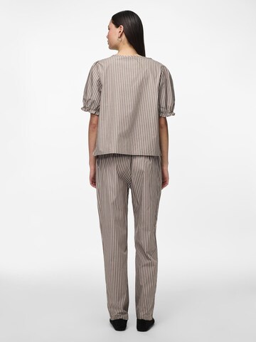 PIECES Blouse 'PCPenny' in Brown
