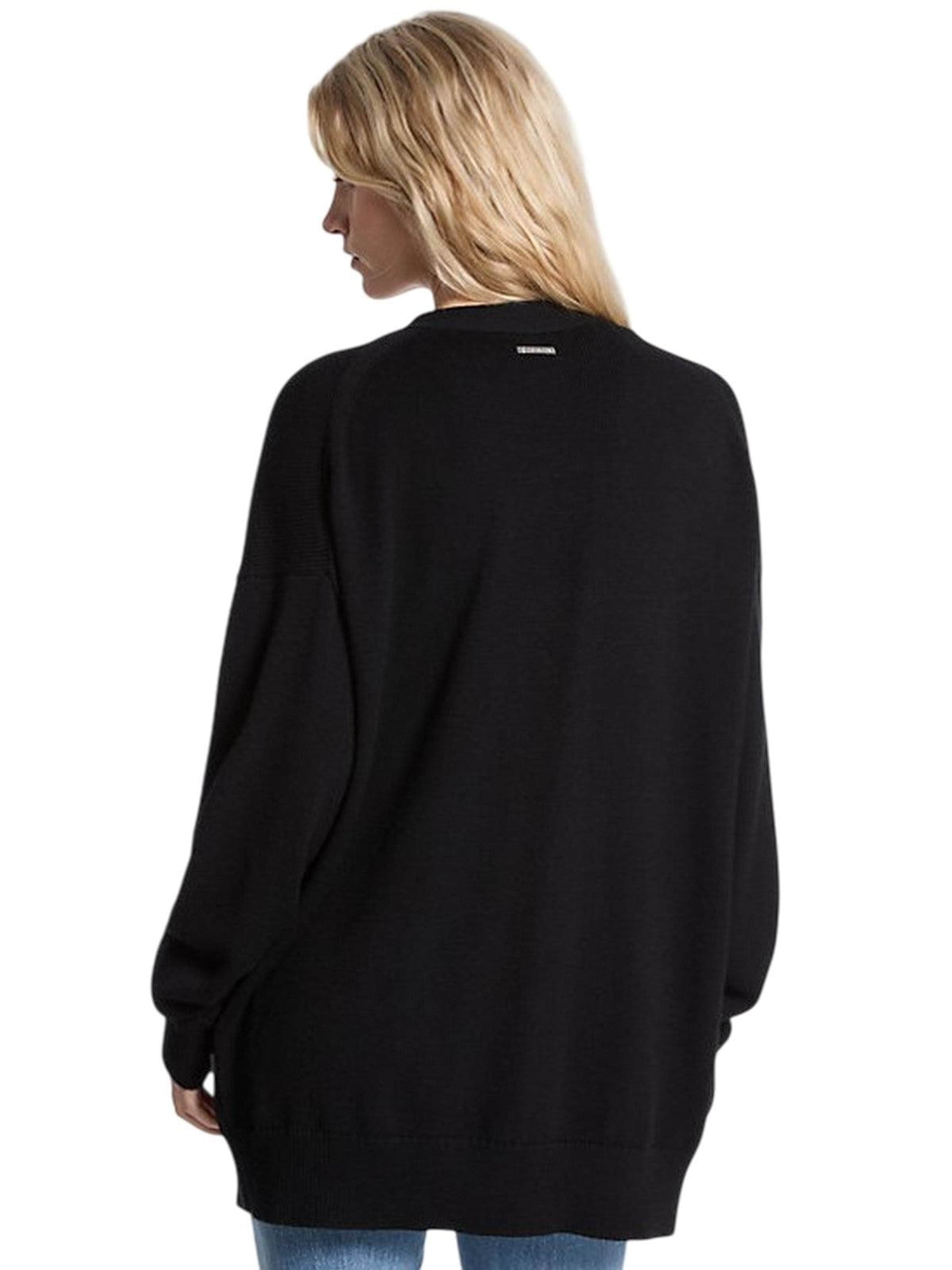 Michael Kors Gebreid vest in Zwart