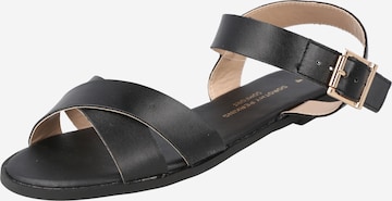 Sandales Dorothy Perkins en noir : devant