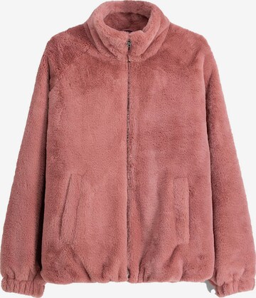 Veste mi-saison Bershka en rose : devant