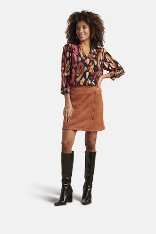 Smashed Lemon Bluse in Schwarz