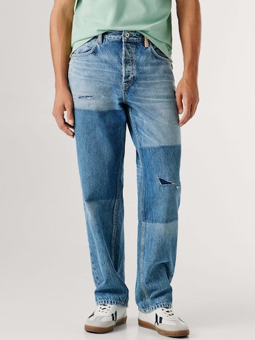 Pepe Jeans Loosefit Jeans in Blau: Vorderseite