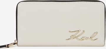 Karl Lagerfeld - Cartera en blanco: frente