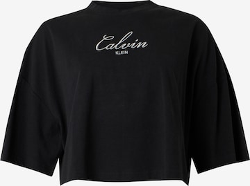 juoda Calvin Klein Jeans Marškinėliai: priekis