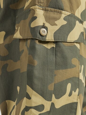 JACK & JONES Loose fit Cargo Pants 'JPSTOWEN EDISON' in Green