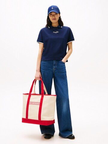 TOMMY HILFIGER Strandtas in Rood