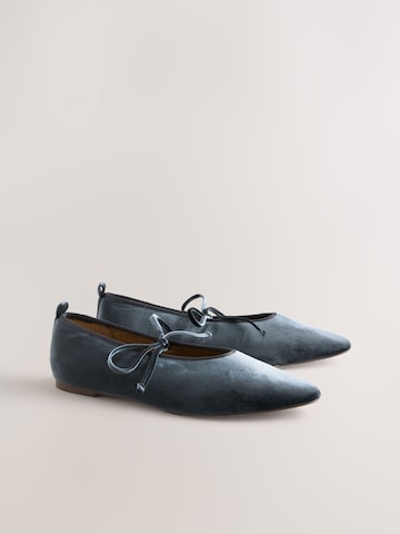 Next - Bailarinas con hebilla 'Forever Comfort' en gris