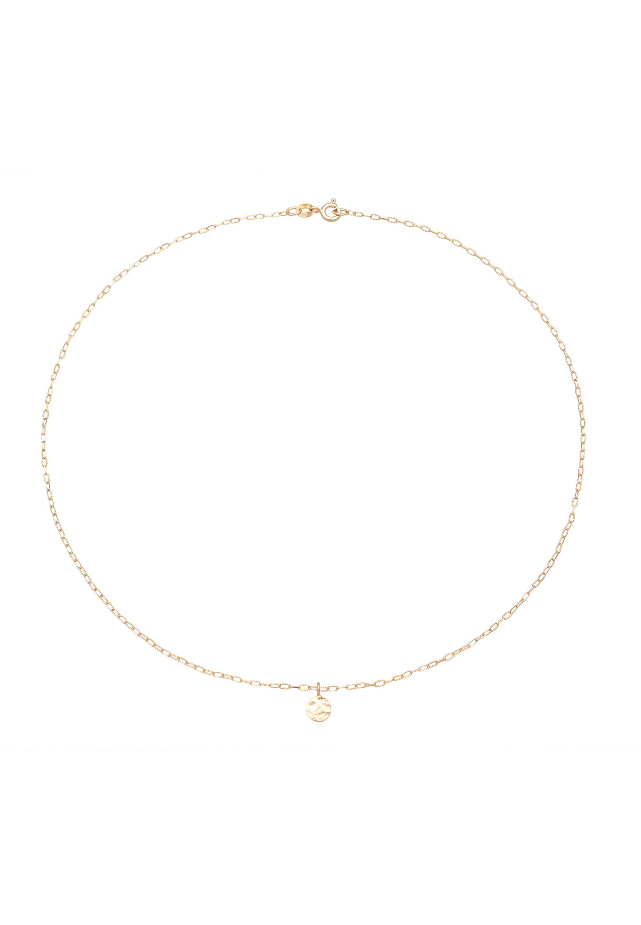 Chaîne ELLI en or : devant
