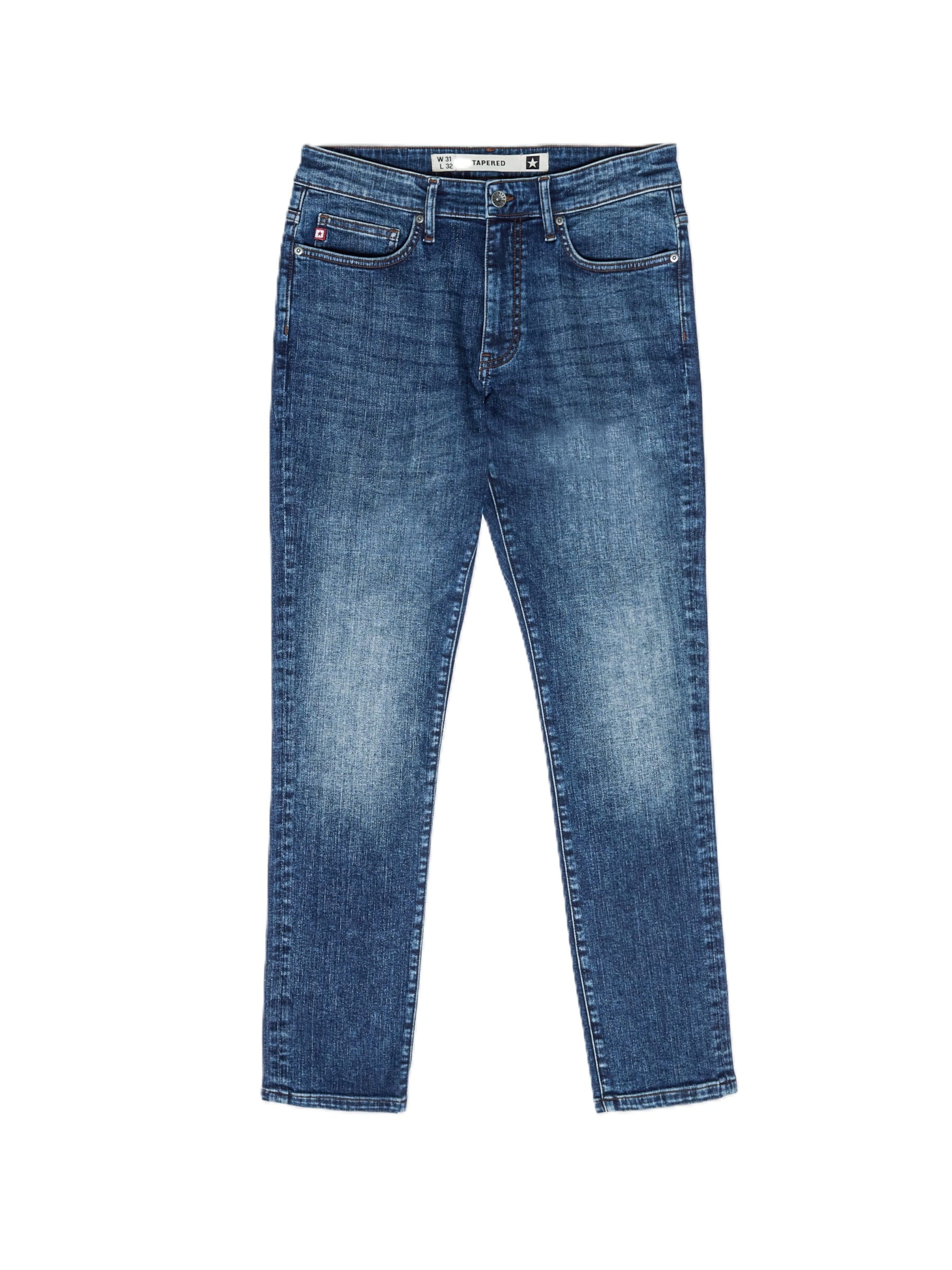 Tapered Jeans 'TERRY' di BIG STAR in blu: frontale
