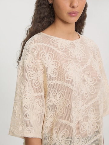 T-shirt 'Xally' EDITED en beige