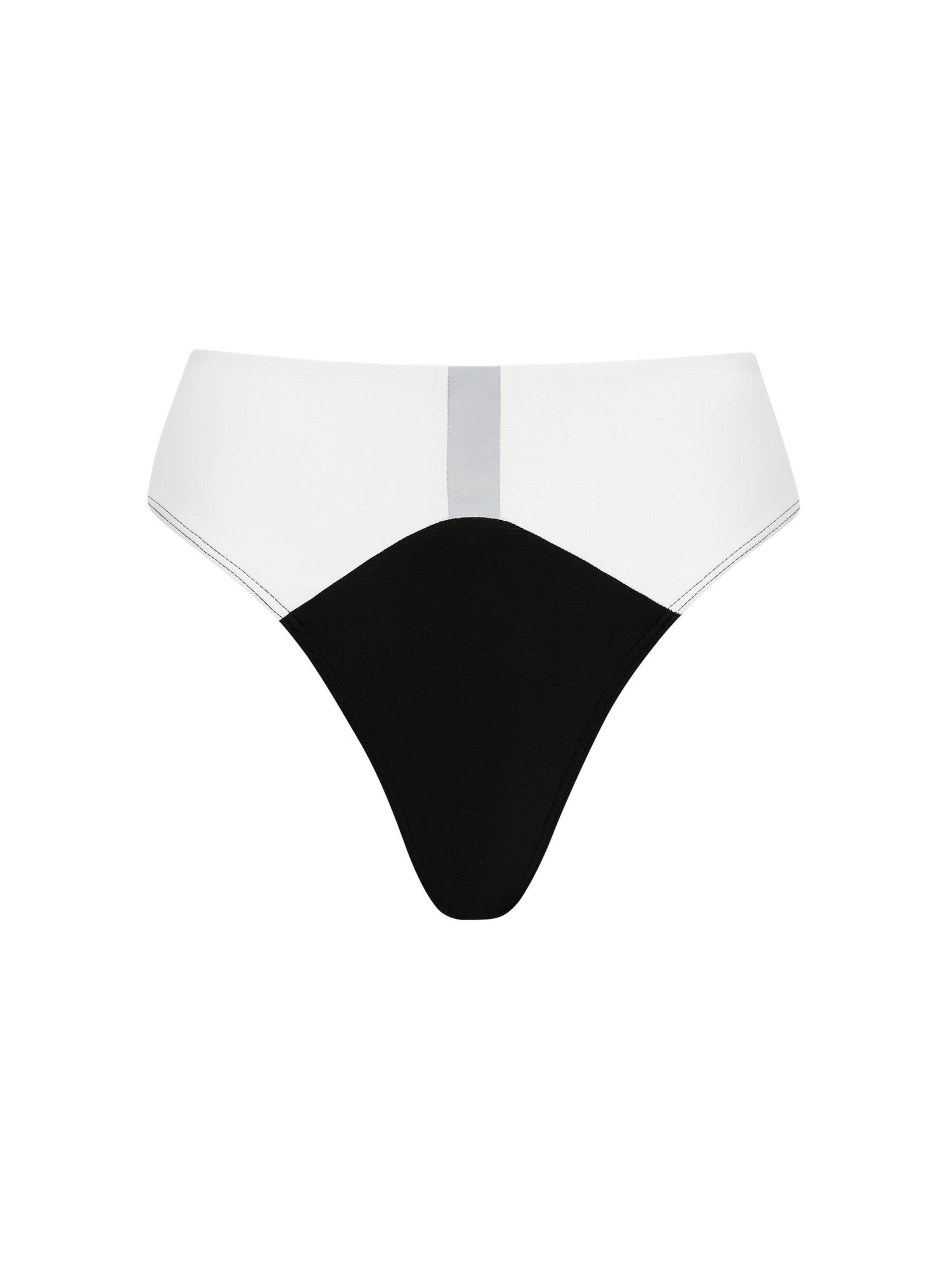 Horizon Athletic Sportowy dół bikini 'Coral Sea Bikini Bottom Luna' w kolorze czarny: przód