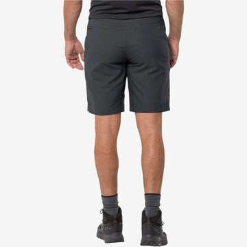 JACK WOLFSKIN Regular Funktionsshorts 'Active Track' in Schwarz