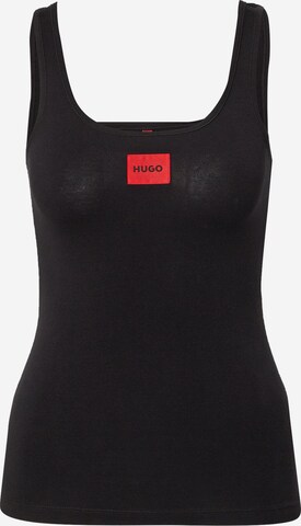 Maillot de corps HUGO en noir : devant