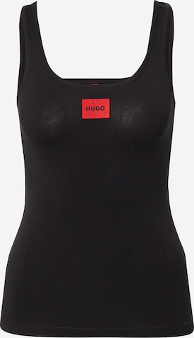 HUGO Red Undershirt in Black: front