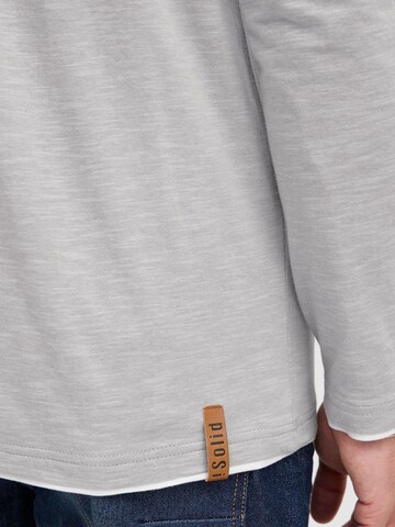 !Solid Shirt 'Belagos' in Grey
