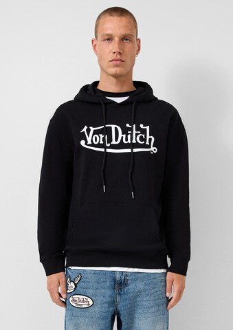 QS Sweatshirt in Black: front