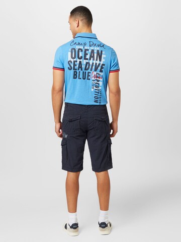 CAMP DAVID Regular Shorts in Blau