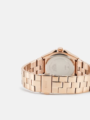 GUESS Analogové hodinky 'Empress' – zlatá