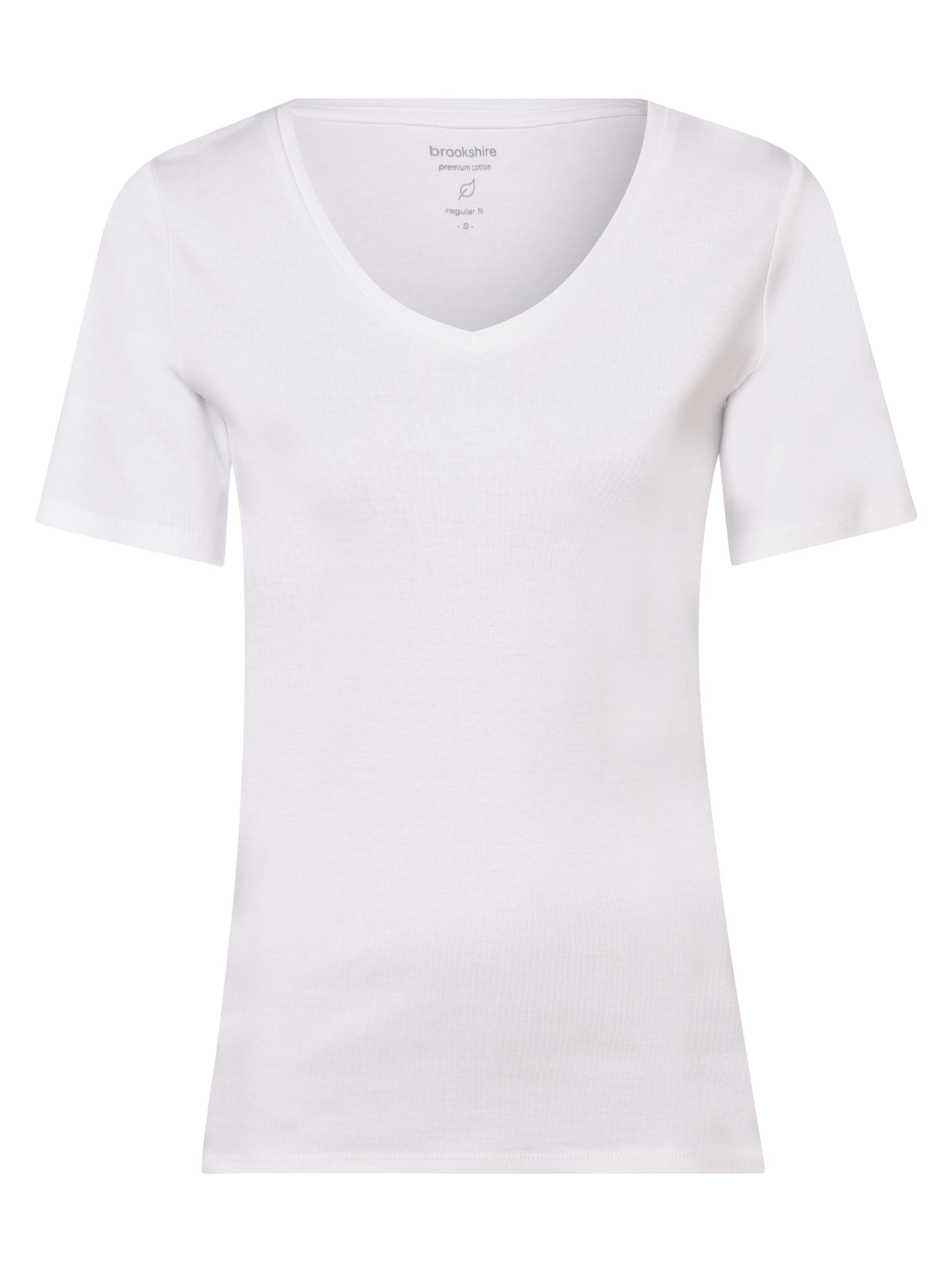 Brookshire T-shirt en blanc, Vue avec produit