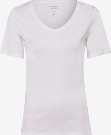 T-shirt Brookshire en blanc : devant