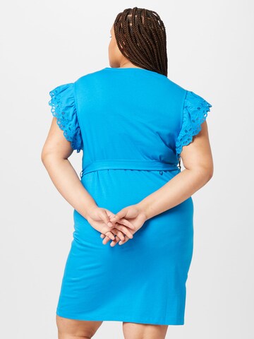 ONLY Carmakoma Kleid in Blau