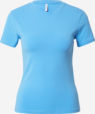 ONLY Shirt 'PURE' in Blauw: voorkant