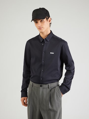 Regular fit Cămașă 'MOTION' de la BOSS Green pe albastru: față