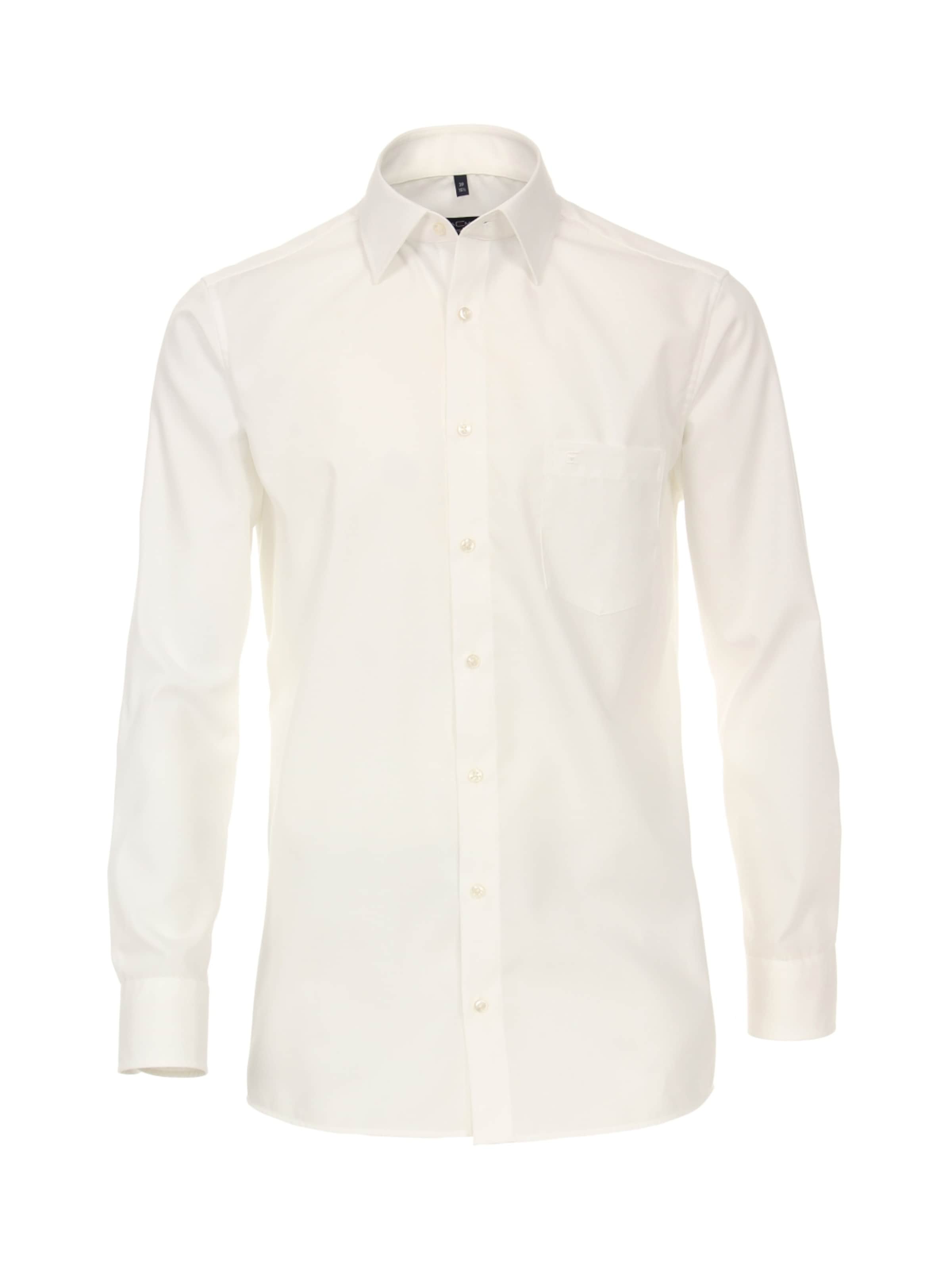 CASAMODA Comfort fit Business Shirt 'Kent Comfort Fit NOS 62 beige' in Beige: front