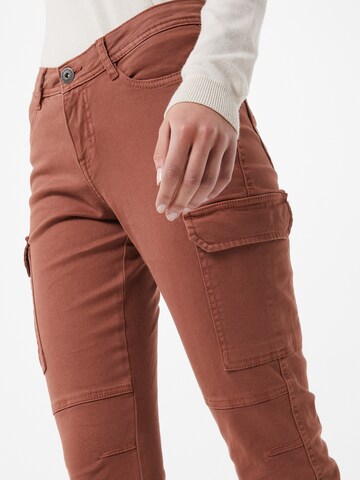 Sublevel Skinny Cargojeans in Rood
