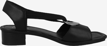 Sandales '62662' Rieker en noir