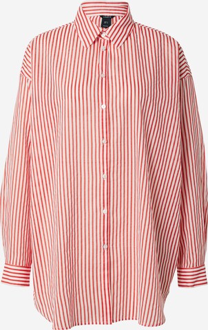Lindex Blouse 'Elly' in Red: front