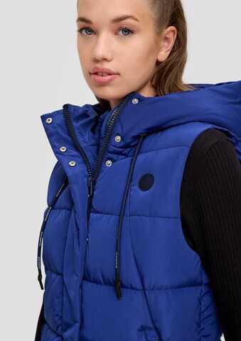 Gilet QS en bleu