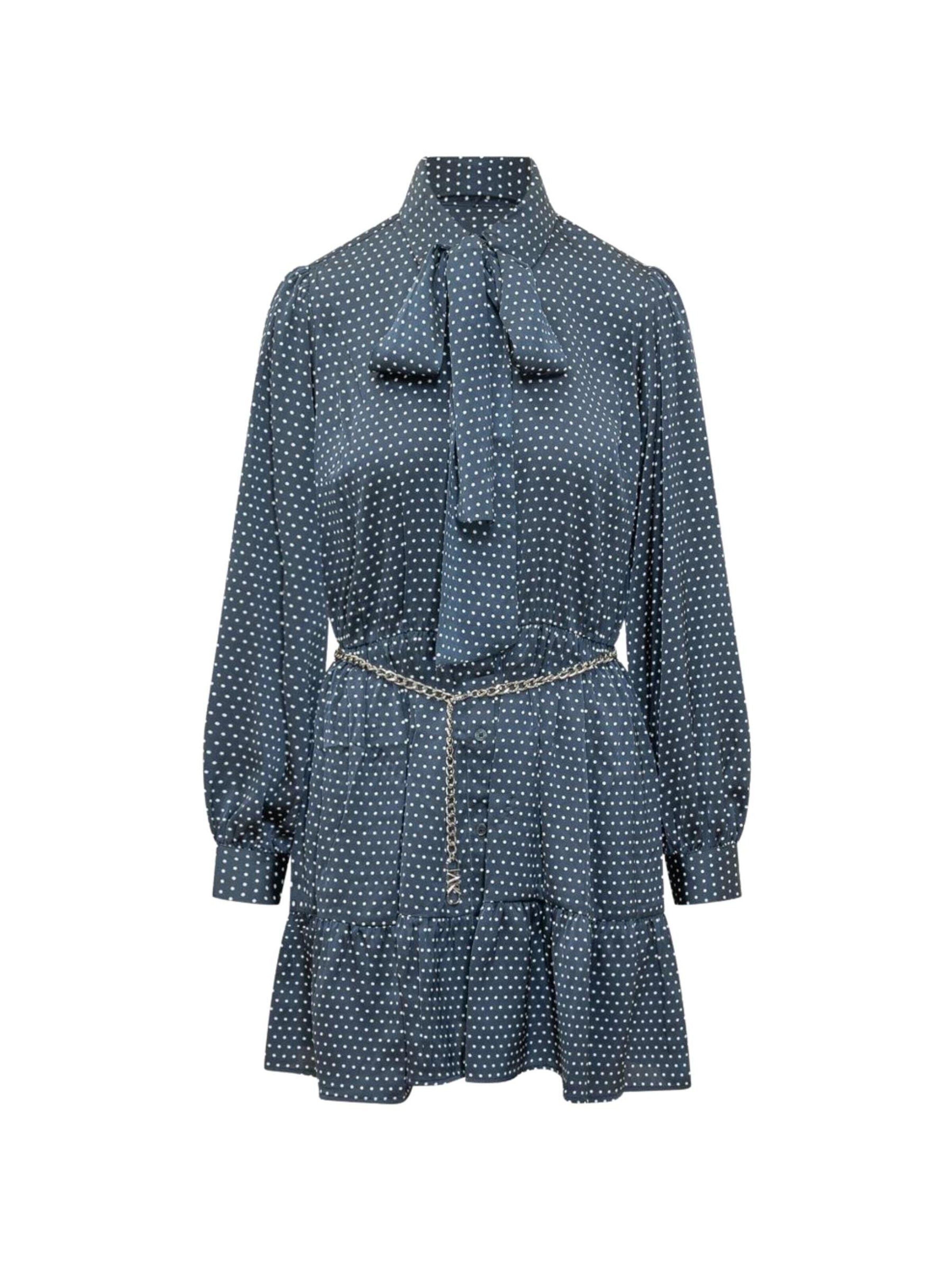 Michael Kors Kleid 'ABITO'‌‌ in Blau: Vorderseite