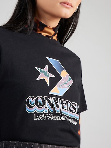 CONVERSE T-Shirt in Schwarz